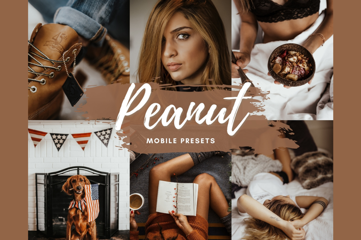 PEANUT Mobile Lightroom Presets, an Action Add-On by 123PRESETS.COM (Photo 1 of 9)