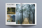 Photo Album Book Layout Template, a Magazine Template by E-Type (Thumbnail 4 of 8)