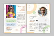 School Fundraising Brochure Layout, a Templates & Theme by studiogstock (Thumbnail 4 of 5)