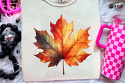 Watercolor Autumn Sublimation Clipar, an Illustration by CreationArt (Thumbnail 5 of 9)