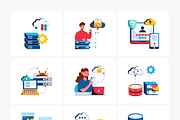 Animated Data Center Icons, a Duotone Icon by Prosymbols (Thumbnail 7 of 14)