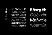 NOBEL UNO - Modern Font Family, a Sans Serif Font by Designova® (Thumbnail 5 of 12)