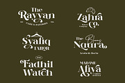 Reindan - Beautiful Bold Serif, a Font by Novitype (Thumbnail 7 of 14)