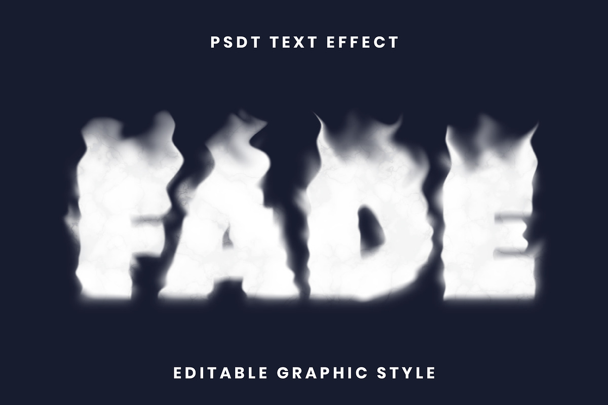 Water Vapor Smoke Fade Text Effect, a Templates & Theme by studiogstock (Photo 1 of 2)