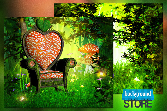 Magic Garden Background preview 4