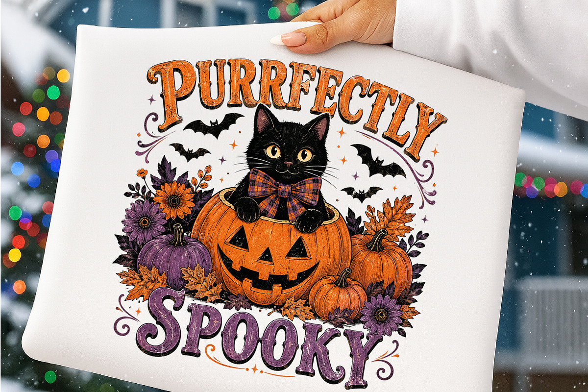 Halloween Sublimation PNG, a Work Illustration by SinaCreation (Photo 3 of 5)