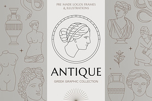 Antique Greek Graphic collection
