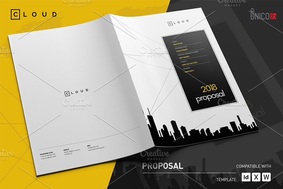 50 Page Full Proposal A4 / US Letter, a Stationery Template by Mastergfx (Photo 23 of 38)