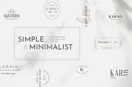 Simple & Minimalist  Logo EPS AI PSD