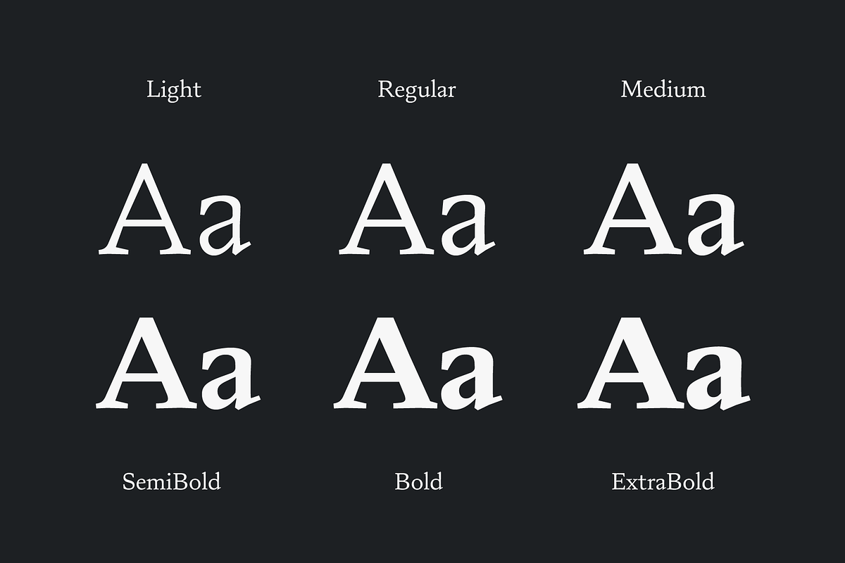Artikan: 12 Text Serif Fonts, a Serif Font by Eko Bimantara (Photo 8 of 18)