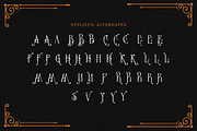 Blackshot - Blackletter Font, a Blackletter Font by RockboyStd (Thumbnail 11 of 12)