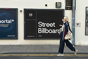 Street Billboard Mockup, an Advertising Mockup by MinalStudio (Thumbnail 3 of 6)