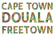 Biggest cities in Africa, an Object Graphic by Watercolor fantasy (Thumbnail 5 of 5)