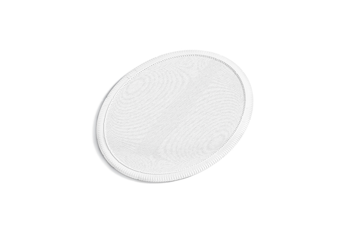 Oval Embroidered Patch 3D Model, an Object 3D Model by rebrandy (Photo 4 of 9)