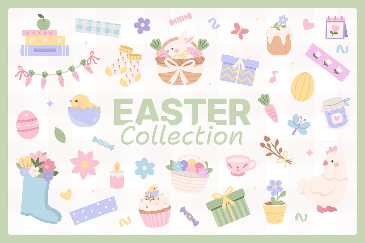 Easter Collection, a Seasonal Illustration by Creative Gallery (Photo 1 of 8)