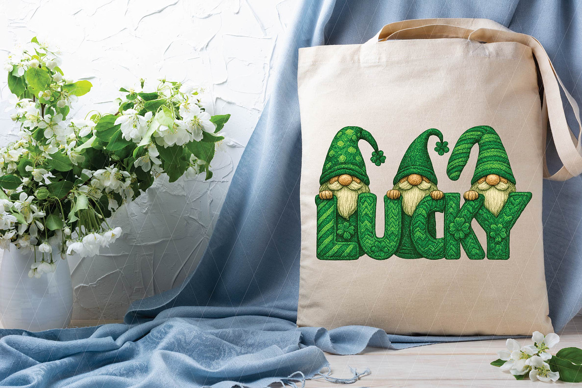 St Patrick's Day Gnome Sublimation P, an Illustration by DreamPrint404 (Photo 4 of 7)