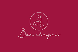 Boutique logo illustration, a Branding & Logo Template by Dyn Studio