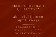Modelista Light | Ligature Serif, a Serif Font by Krismagraph (Thumbnail 7 of 10)