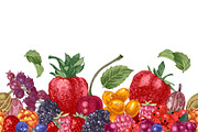 Fresh berries, a Food Illustration by handsketched (Thumbnail 14 of 21)