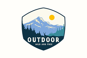 Outdoor badge design