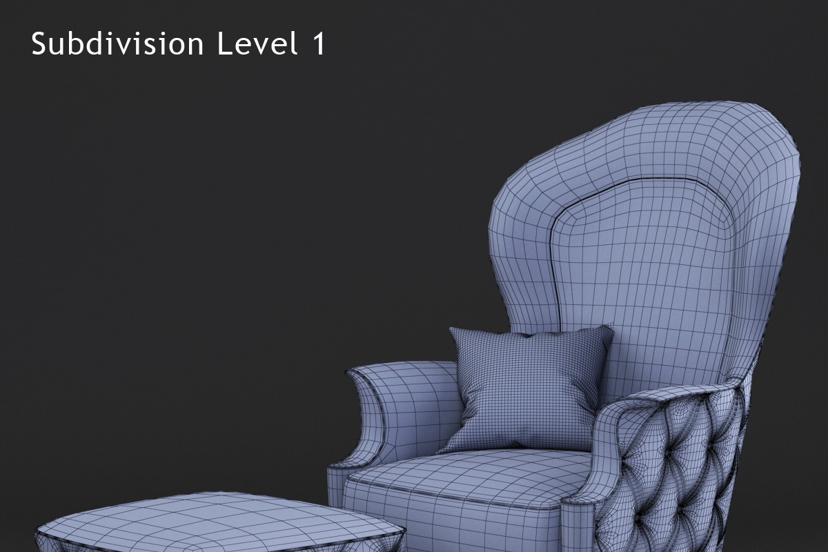 Visionnaire Alice Armchair, a Furniture 3D Model by Alartimodels (Photo 15 of 17)