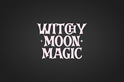 Witchlight Halloween - Display Font, a Handwritten Font by SaktiAvellin (Thumbnail 5 of 8)