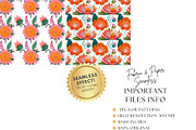 Abstract Boho Flowers Clipart Bundle, a Decorative Illustration by Nicole Branger Art (Thumbnail 12 of 20)