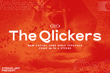 The Qlickers - Casual Sans Serif Fon