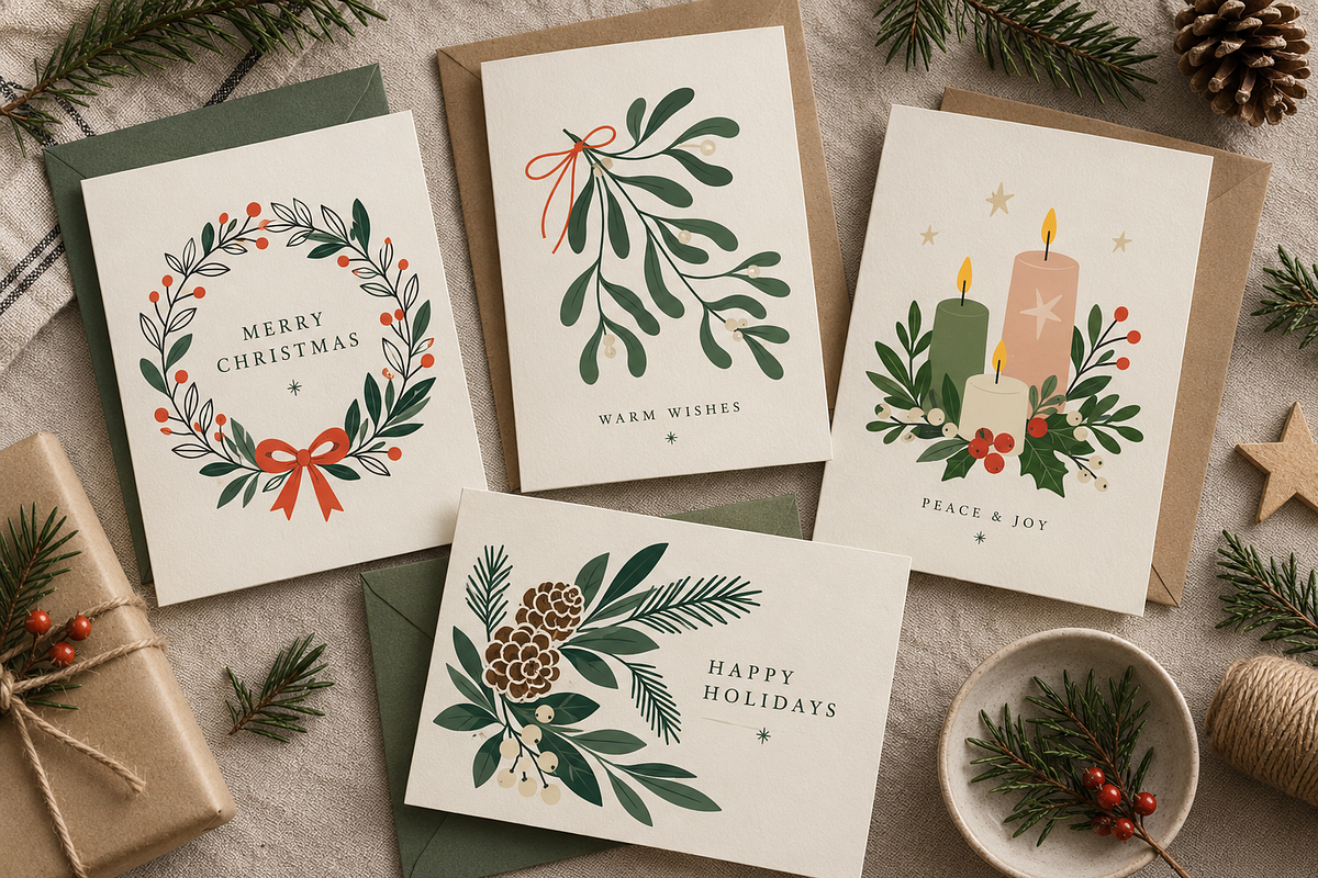 Christmas Botanical Clipart, a Seasonal Illustration by Anna Studio (Photo 3 of 12)