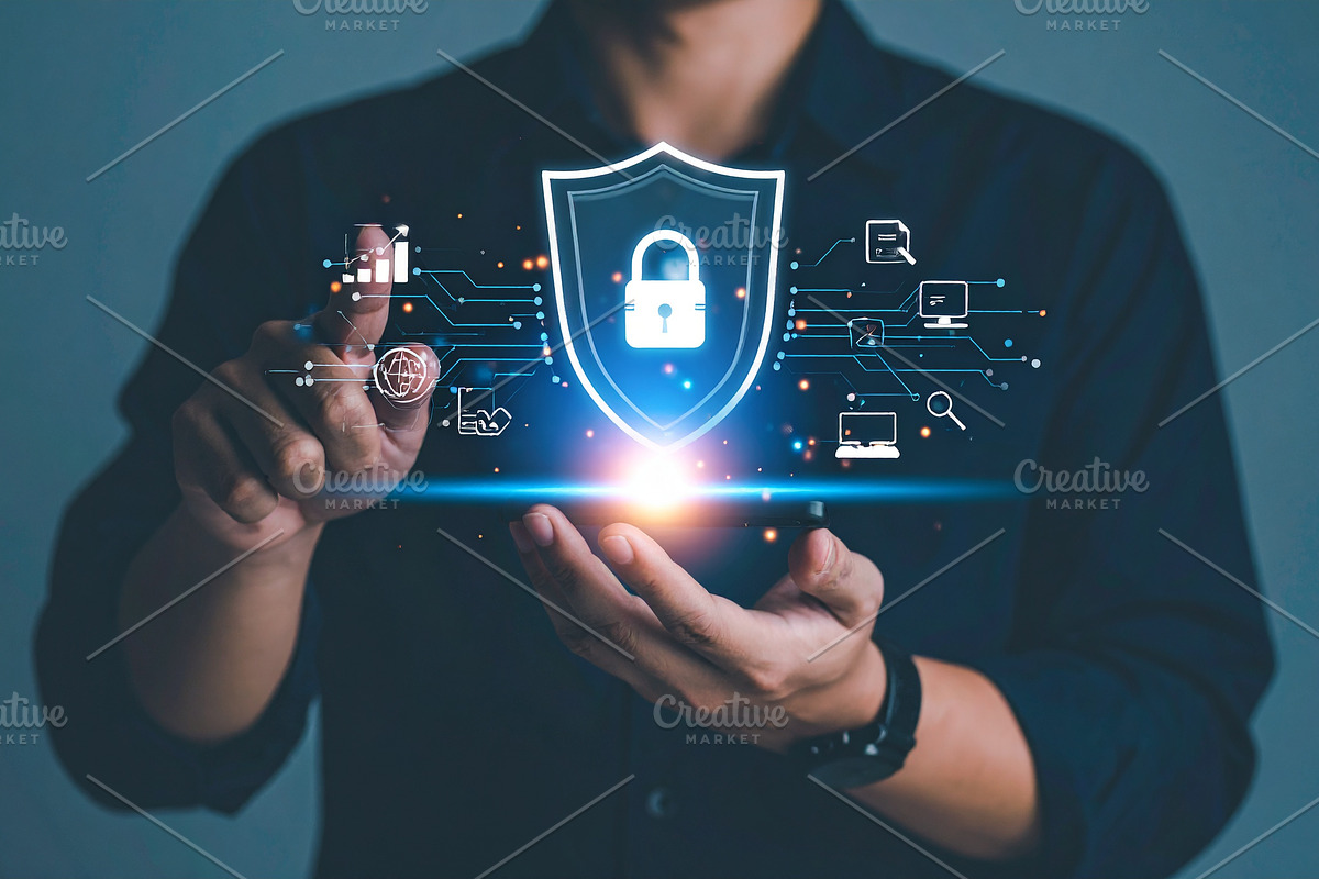 Data Protection Cyber Security, a Technology Photo by Design_Planet (Photo 2 of 2)
