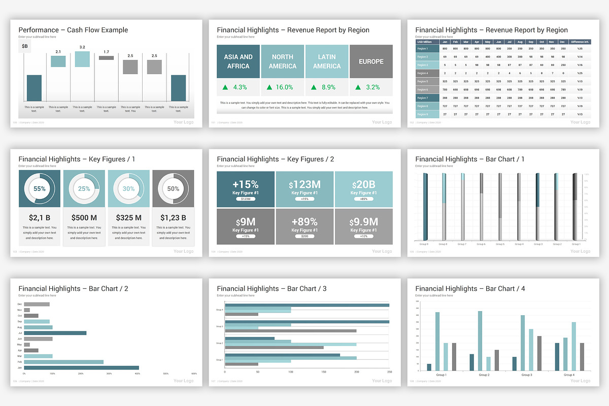 Comprehensive PowerPoint Bundle, a Presentation Template by SlideOne (Photo 65 of 81)