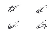 Star logo designs template, Fast, a Graphic by T.Vooka (Thumbnail 3 of 3)
