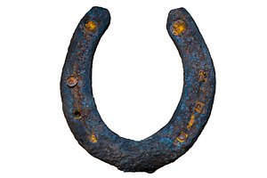 Old rustic horseshoe, a Business Photo by Vapi