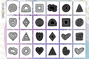 Abstract Procreate Brush Bundle, a Brush Add-On by cugypress (Thumbnail 17 of 23)