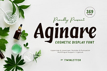 Aginare - Cosmetic Display Font