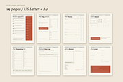 Thanksgiving Hosting Planner PDF, a Stationery Template by KnightWipers (Thumbnail 8 of 10)