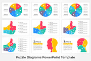Puzzle Infographics PowerPoint, a Presentation Template by GraphicStan (Thumbnail 4 of 13)