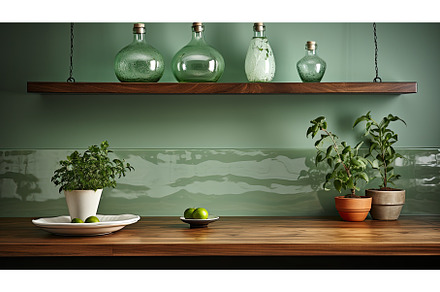 marble countertop in modern kitchen, a Food & Drink Photo by Neirfy
