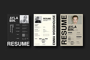 AYLA | Resume Kit, a Resume Template by SparkPro (Thumbnail 4 of 7)