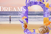 Vibe - purple psychedelic collage, an Object Illustration by Olga Koelsch (Thumbnail 7 of 13)