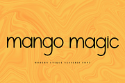 Mango Magic, a Sans Serif Font by InermediaSTUDIO (Thumbnail 1 of 8)