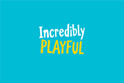 Happy Wiggle Decorative Font, a Handwritten Font by Graphic Spirit (Thumbnail 3 of 8)