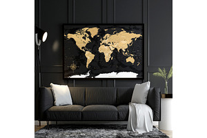 World Map - Highly Detailed Vector