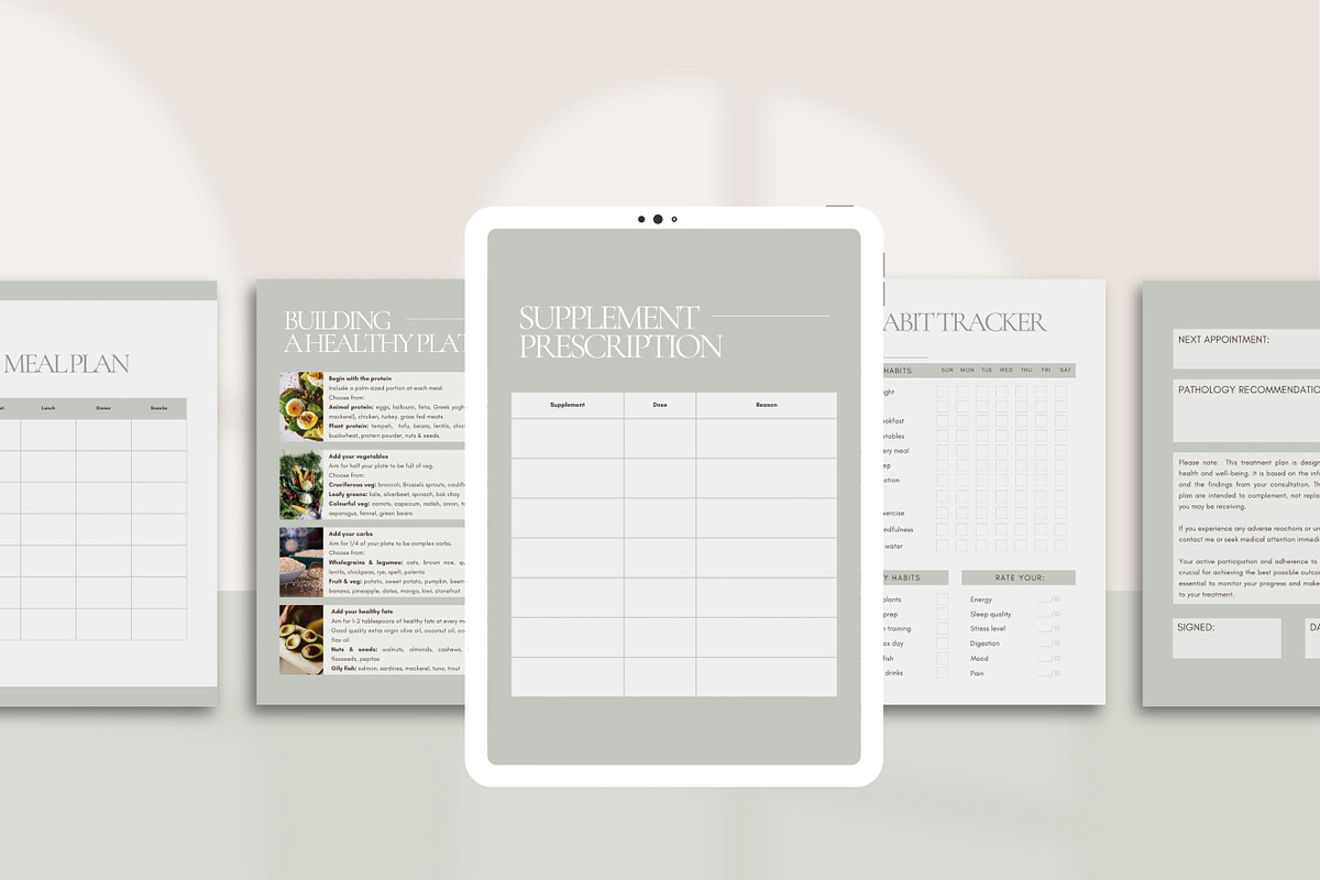 Treatment Plan Canva Template, a Branding & Logo Template by Naturopath Hub (Photo 8 of 10)