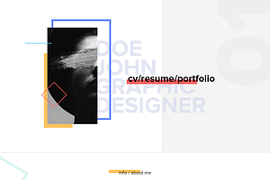 All In One - CV/Resume/Portfolio