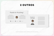 YouTube Branding Kit For Canva, a Social Media Template by OniriqveDesigns (Thumbnail 6 of 10)