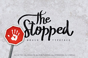 The Stopped Brush Typeface, a Script Font by SmartDesigns (Thumbnail 1 of 5)