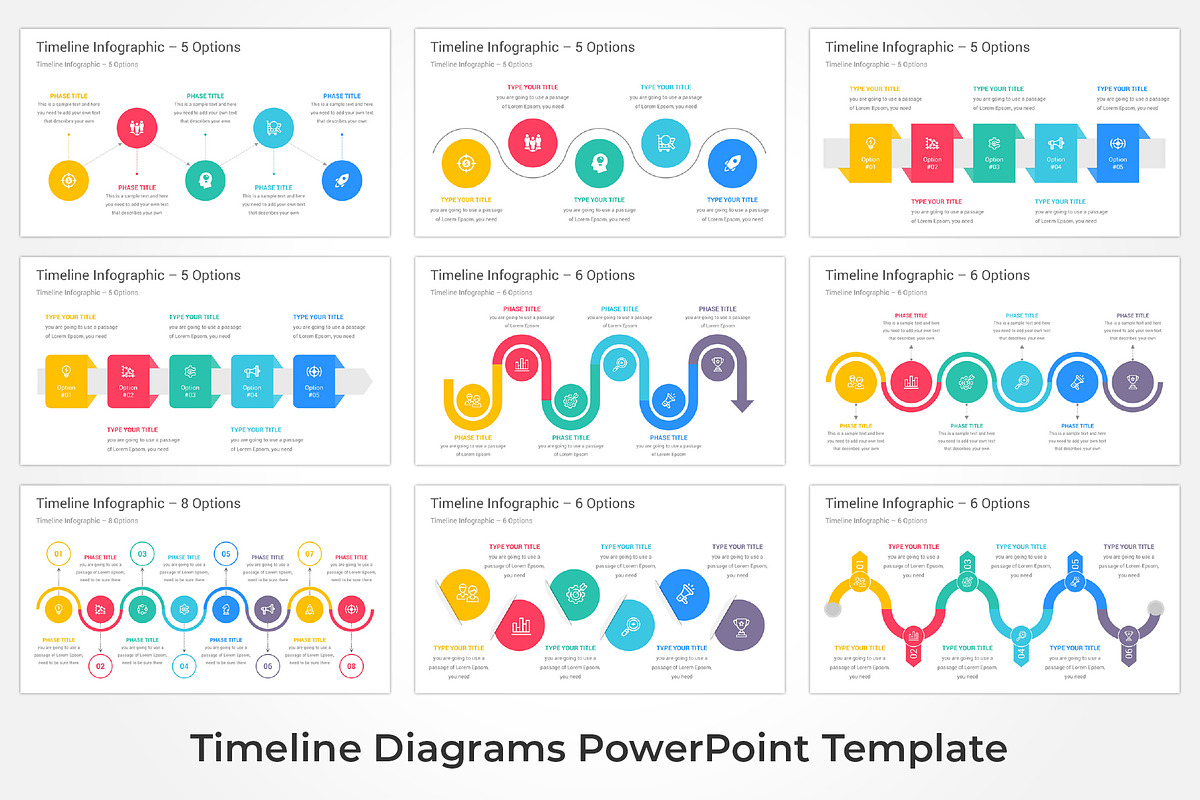 Timeline Infographics PowerPoint, a Presentation Template by GraphicStan (Photo 3 of 19)