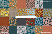Fall Winter Floral Expression, a Pattern Graphic by angelainthefields (Thumbnail 3 of 6)