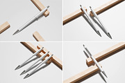 Metallic Pen Mockup, a Pens & Pencil Mockup by graphictime (Thumbnail 6 of 6)